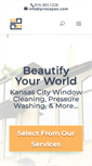 Mobile Screenshot of kcprofessionalwindowcleaning.com